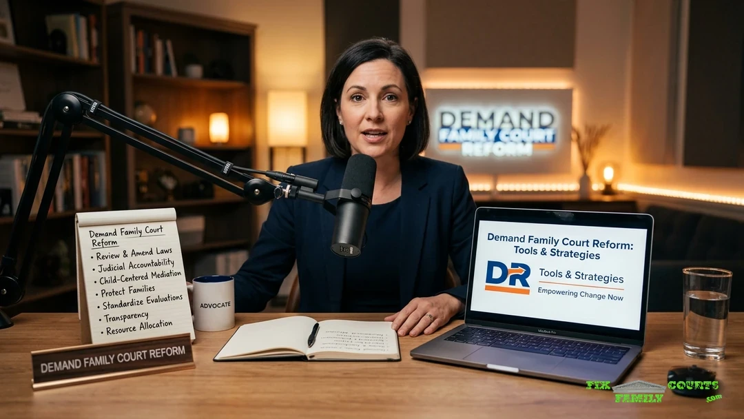 How Do You Demand Family Court Reform...FREE webinar Friday!