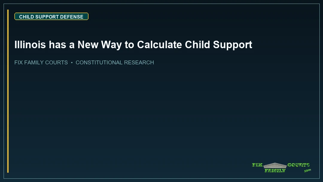 Illinois has a New Way to Calculate Child Support