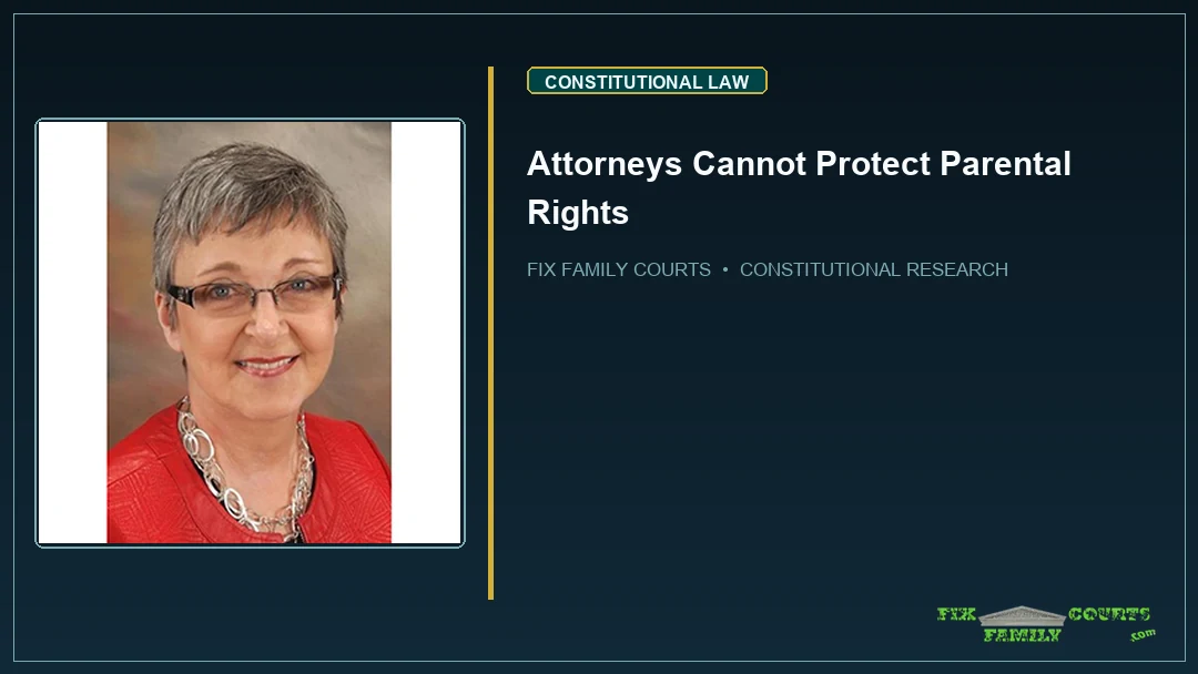 Attorneys Cannot Protect Parental Rights