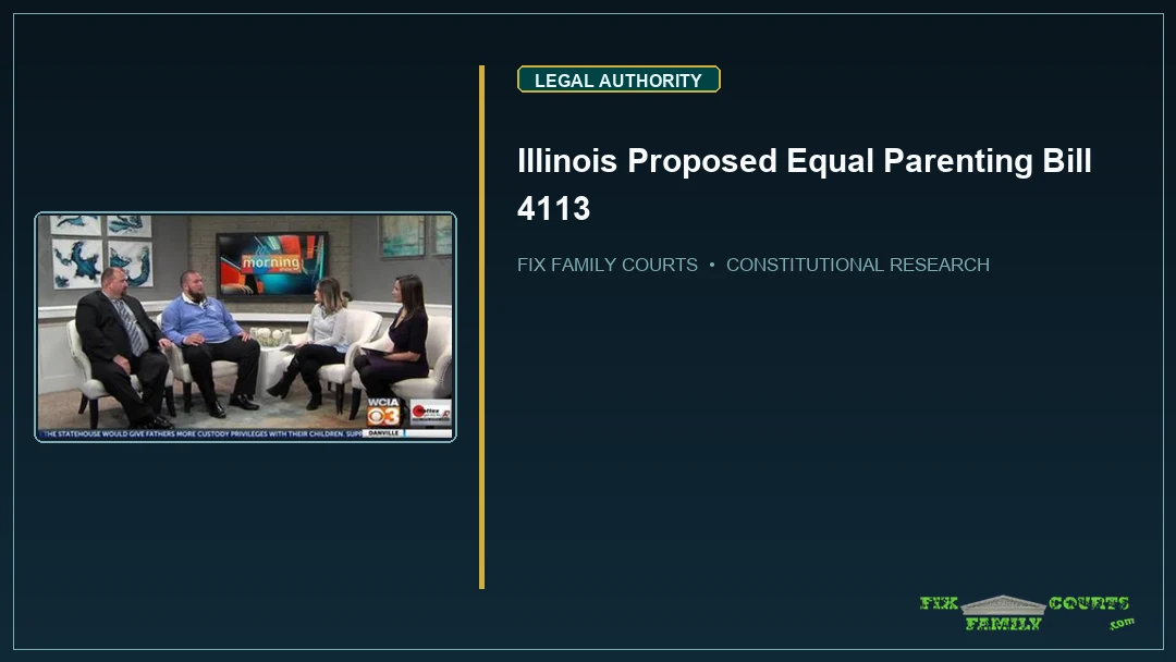 Illinois Proposed Equal Parenting Bill 4113