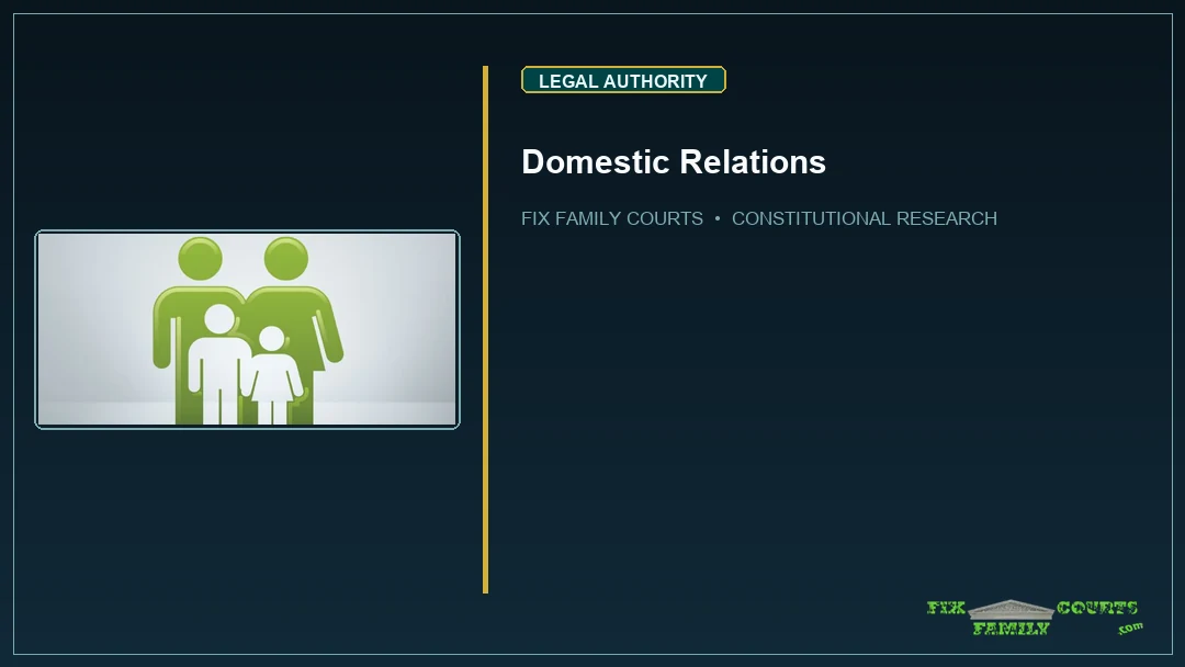 Domestic Relations