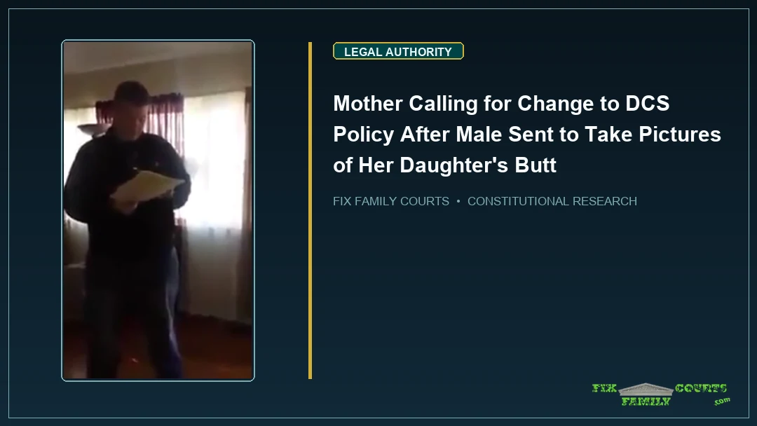 Mother Calling for Change to DCS Policy After Male Sent to Take Pictures of Her Daughter's Butt