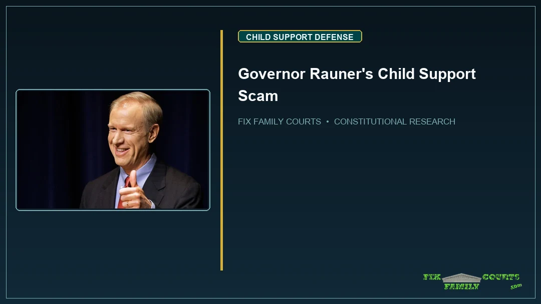 Governor Rauner's Child Support Scam