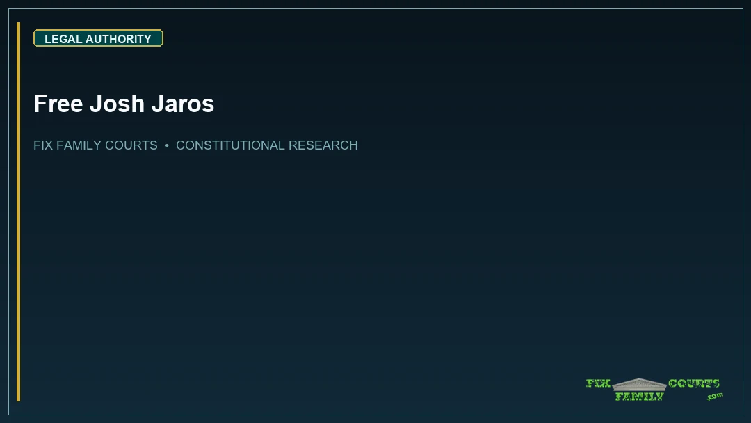 Free Josh Jaros