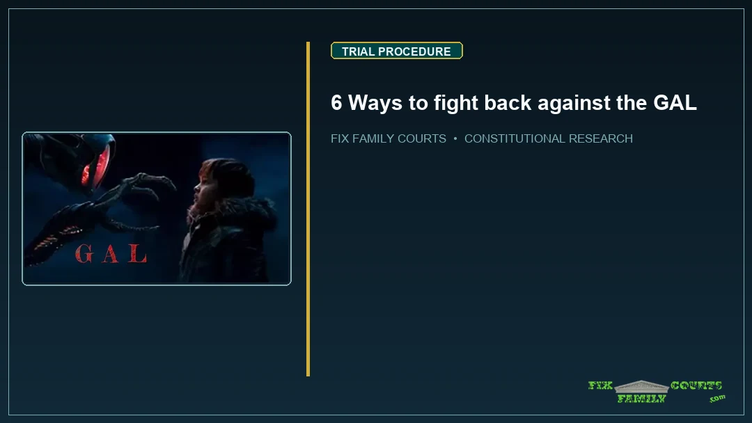 6 Ways to fight back against the GAL