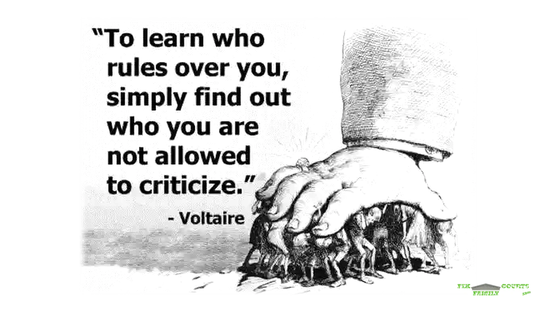 Who rules over you?