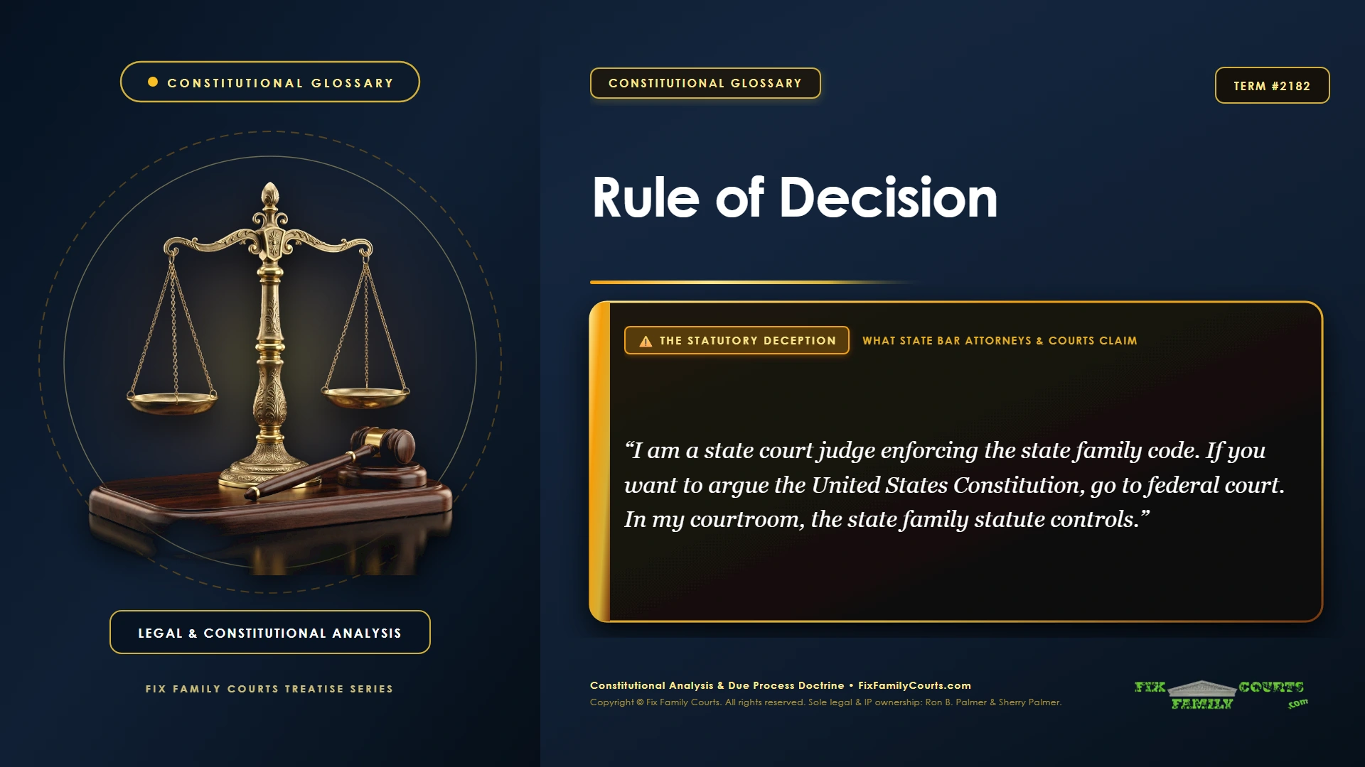 Rule of Decision