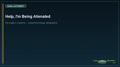 Help, I'm Being Alienated
