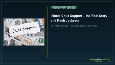 Illinois Child Support – the Real Story and Kash Jackson