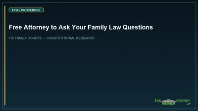 Free Attorney to Ask Your Family Law Questions