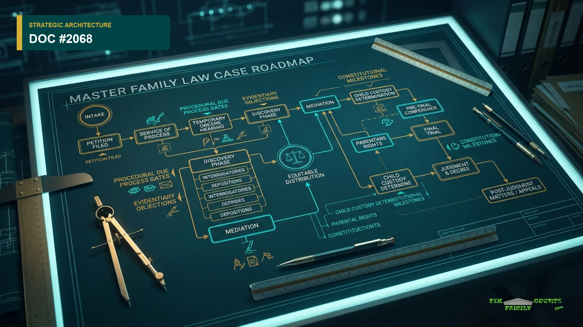 How to Map your Family Law Case