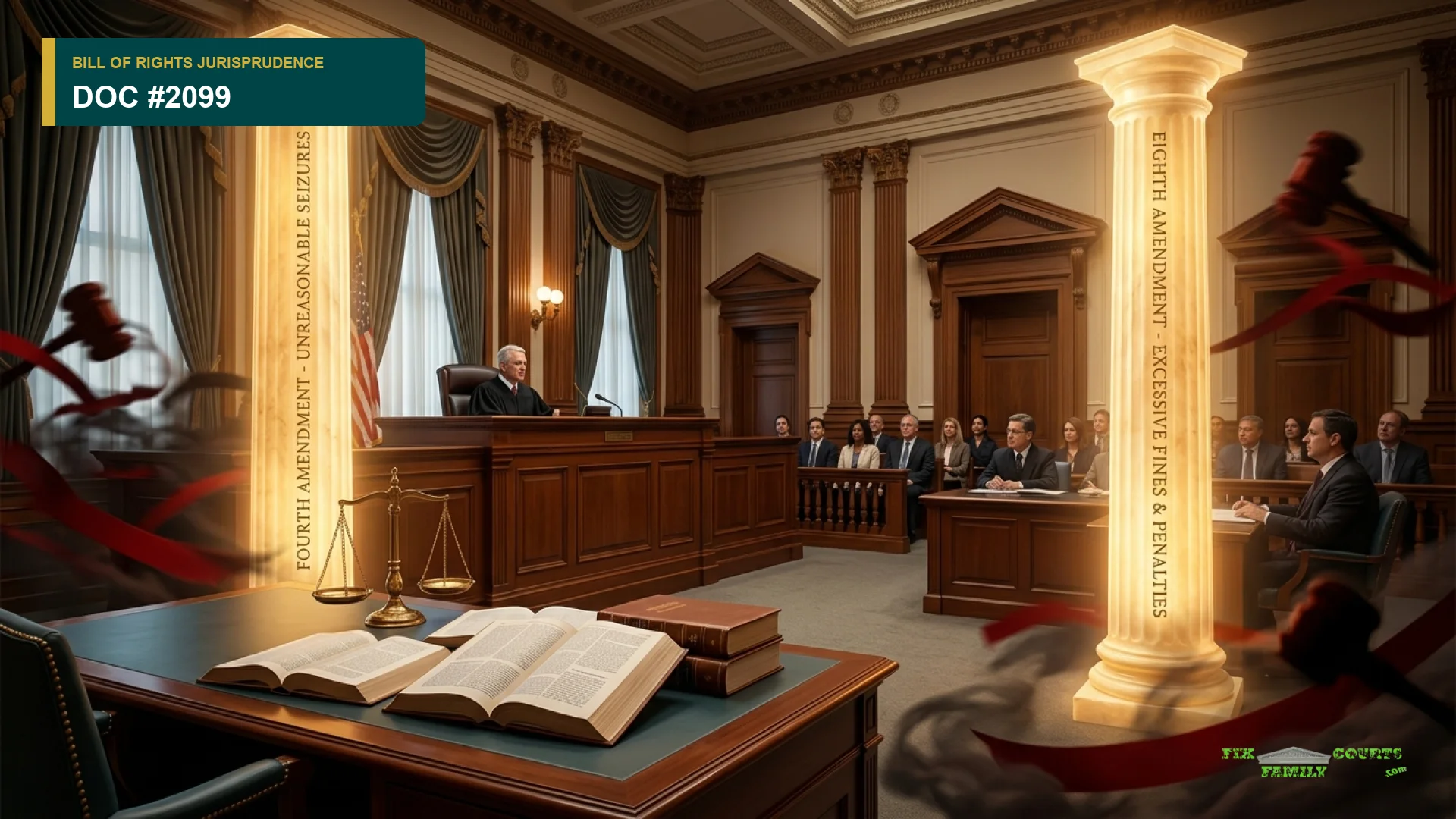4th and 8th amendment DO apply to Family Courts!