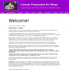 Colorado Court Self-Help Website Promotes Biased Mother's Group